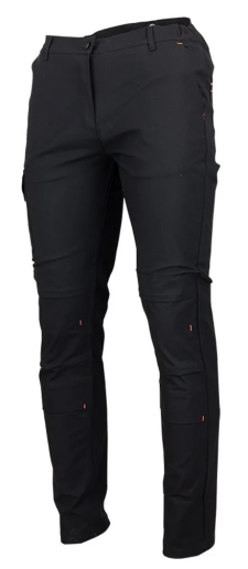 Pantalon de travail stretch pour femmes avec poches genouillères LMA Souplesse