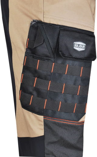 Pantalon de travail stretch SOLIDUR HANDY