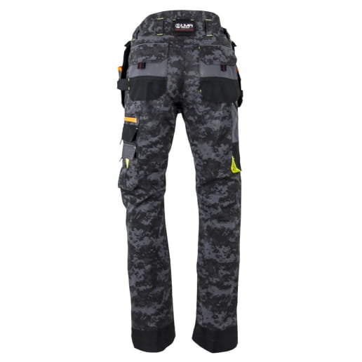 Pantalon de travail tissu canvas avec poches genouillères LMA DONJON