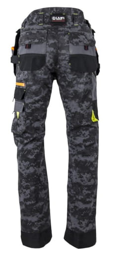 Pantalon de travail tissu canvas avec poches genouillères et 4 couleurs au choix LMA Donjon / Minerai / Creuset / Caldeira