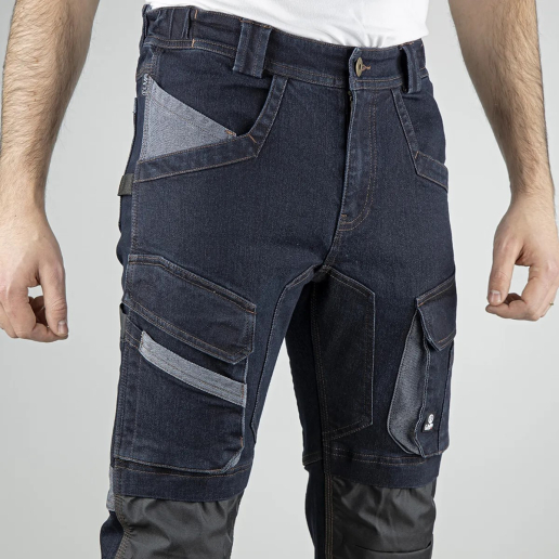 Pantalon denim stretch et multipoches LMA SEATTLE