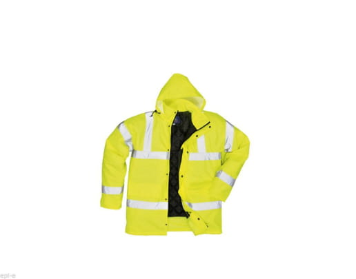 Parka de travail haute visibilité jaune fluo SATEXO P91