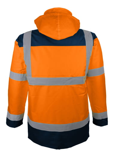 Parka fluo jaune ou orange 4 en 1 SINGER SAFETY PIAMA/PIAMO