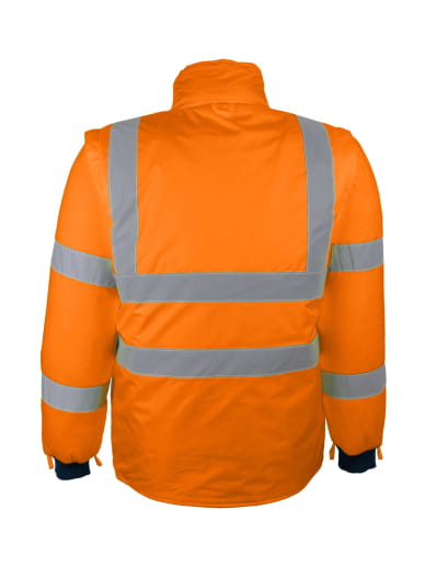 Parka fluo jaune ou orange 4 en 1 SINGER SAFETY PIAMA/PIAMO