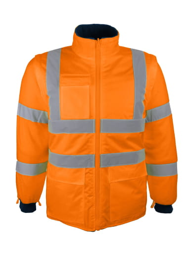 Parka fluo jaune ou orange 4 en 1 SINGER SAFETY PIAMA/PIAMO