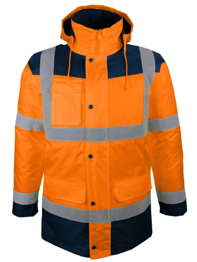 Parka fluo jaune ou orange 4 en 1 SINGER SAFETY PIAMA/PIAMO