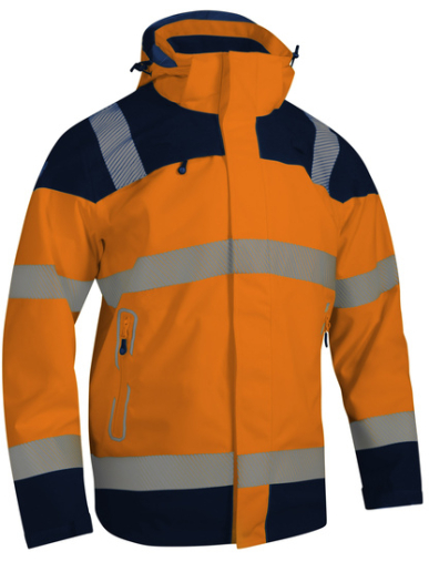 Parka haute visibilité ripstop avec accessoires adaptables Singer Safety PREMIA / PREMIO