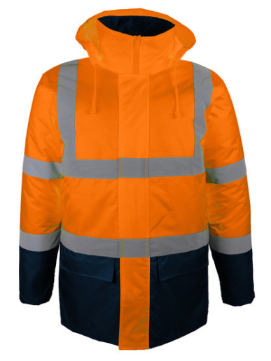 Parka haute visibilité contre les intempéries Singer Safety PARDA / PARDO