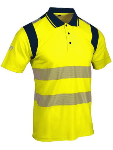 Polo haute visibilité à manches courtes Singer Safety POLMA / POLMO