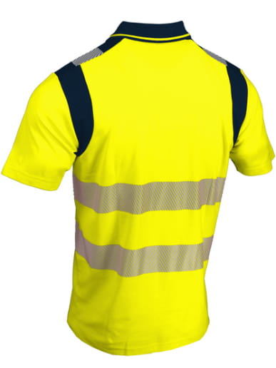 Polo haute visibilité à manches courtes Singer Safety POLMA / POLMO