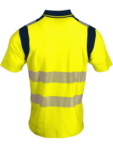 Polo haute visibilité à manches courtes Singer Safety POLMA / POLMO