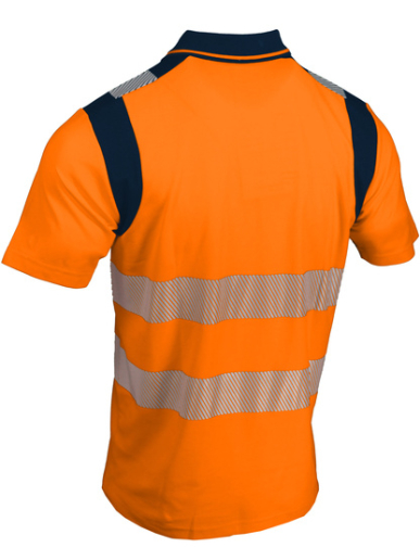 Polo haute visibilité à manches courtes Singer Safety POLMA / POLMO