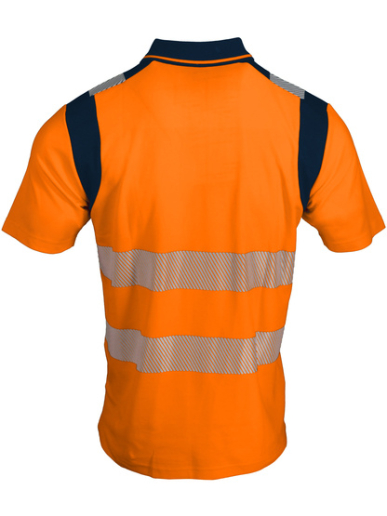 Polo haute visibilité à manches courtes Singer Safety POLMA / POLMO