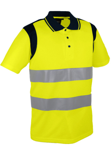 Polo Manches courtes fluorescent SINGER SAFETY PAULO/PAULA
