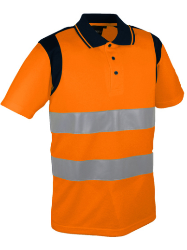 Polo Manches courtes fluorescent SINGER SAFETY PAULO/PAULA