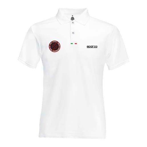 Polo Sparco Teamwork en coton piqué