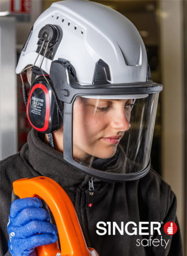 Porte-visière pour casque HIMA Singer Safety PVHIMA