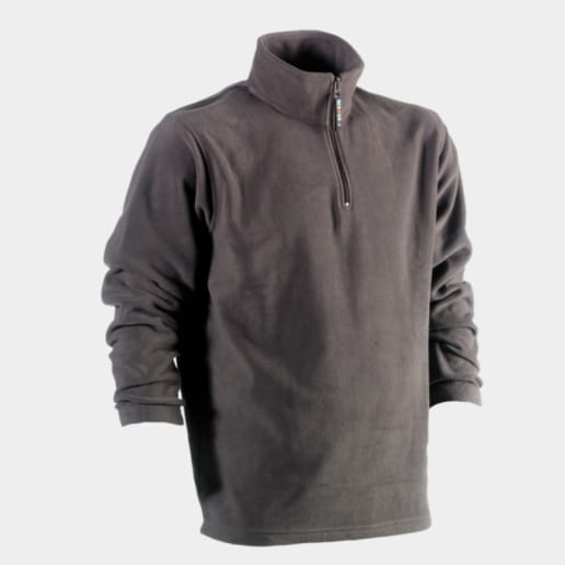 Pull demi-zippé en toison polaire à col montant HEROCK Antalis