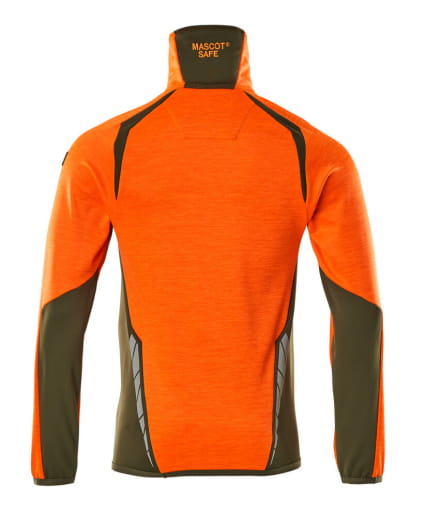 Pull polaire demi-zippé MASCOT ACCELERATE SAFE 19303-316