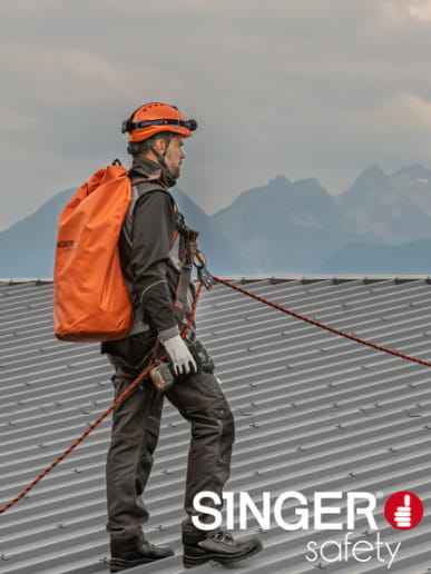 Sac étanche avec structure soudée 60L Singer Safety SACHYDRO