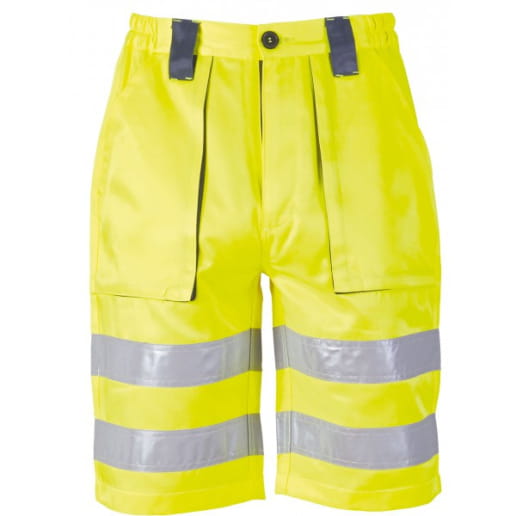 Short de travail multipoches haute visibilité SINGER BILBA/BILBAO