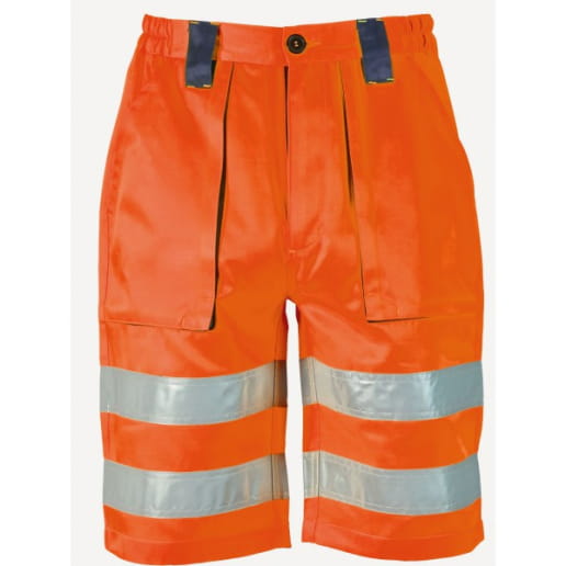 Short de travail multipoches haute visibilité SINGER BILBA/BILBAO