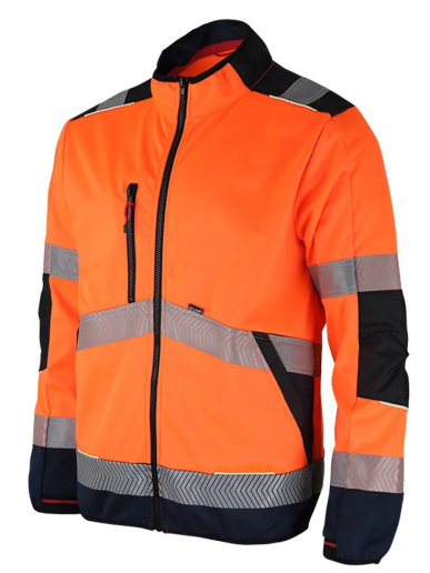 Softshell de travail haute visibilité LMA Réseau
