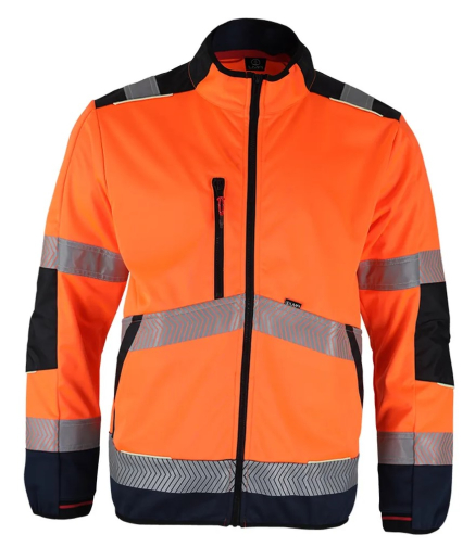 Softshell de travail haute visibilité LMA Réseau
