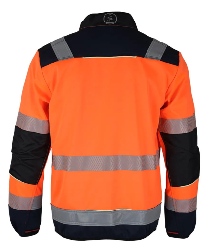 Softshell de travail haute visibilité LMA Réseau