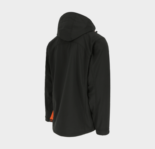 Softshell de travail mixte à capuche amovible Herock Poseidon