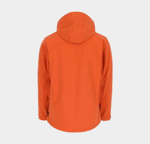 Softshell de travail mixte à capuche amovible Herock Poseidon