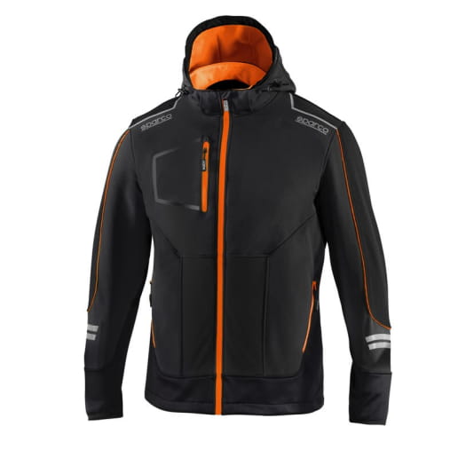 Softshell de travail technique avec capuche amovible Sparco Teamwork York