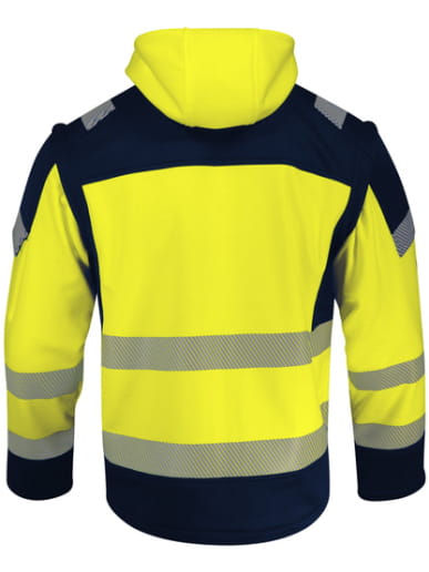 Softshell haute visibilité avec manches détachables Singer Safety VILMIA / VILMIO