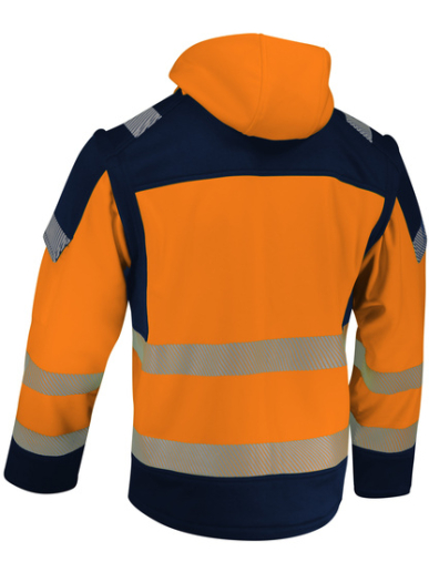 Softshell haute visibilité avec manches détachables Singer Safety VILMIA / VILMIO
