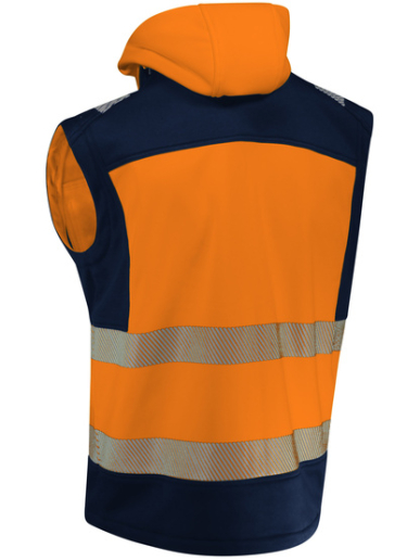 Softshell haute visibilité avec manches détachables Singer Safety VILMIA / VILMIO