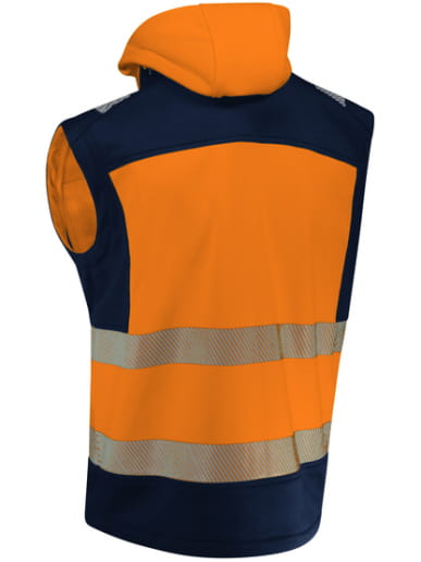 Softshell haute visibilité avec manches détachables Singer Safety VILMIA / VILMIO