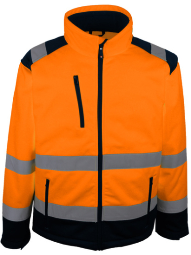 Softshell haute visibilité coupe-vent Singer Safety VULCA / VULCO