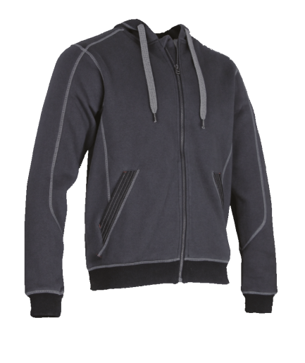 Sweat à capuche zippé LMA Madrier / Charpente