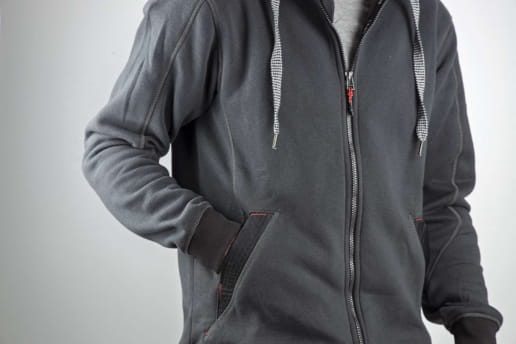 Sweat à capuche zippé LMA Madrier / Charpente