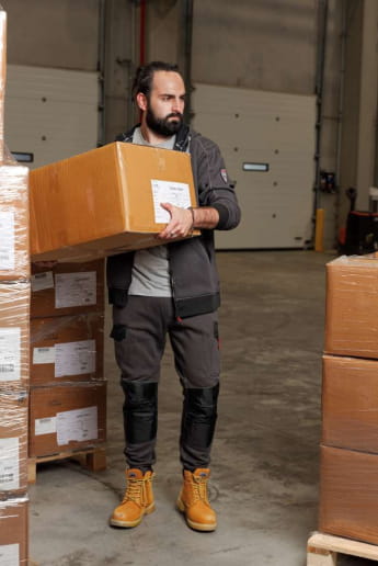 Sweat à capuche zippé LMA Madrier / Charpente