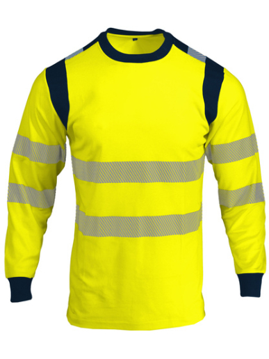 T-shirt haute visibilité anti-UV à manches longues Singer Safety TUVA / TUVO