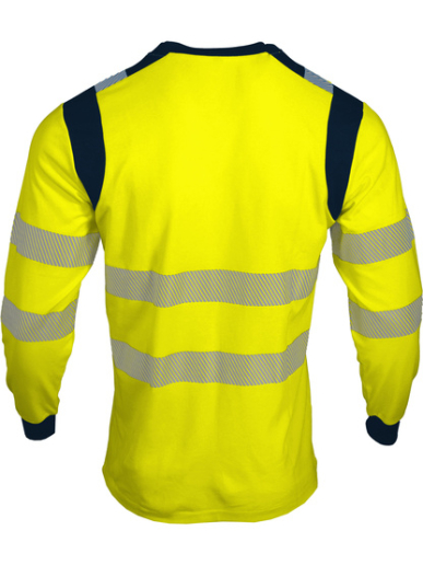 T-shirt haute visibilité anti-UV à manches longues Singer Safety TUVA / TUVO