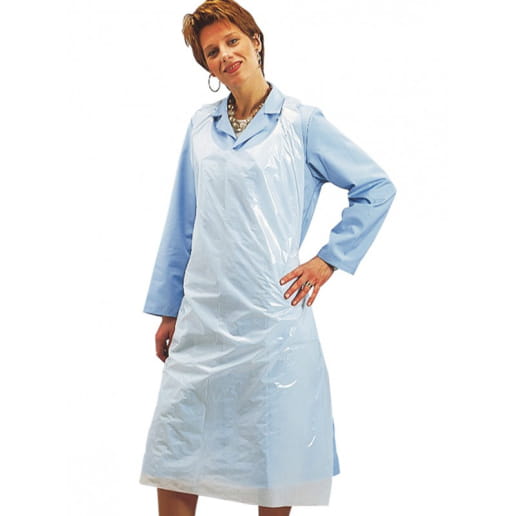 Tablier jetable avec bavette (sachet de 100) SINGER PROSUR