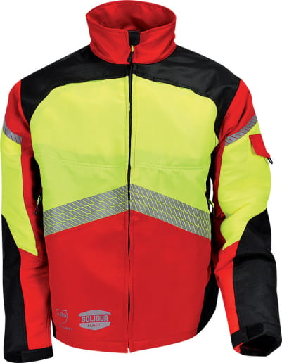 Veste anti coupure bûcheron AUTHENTIC Classe 1 SOLIDUR