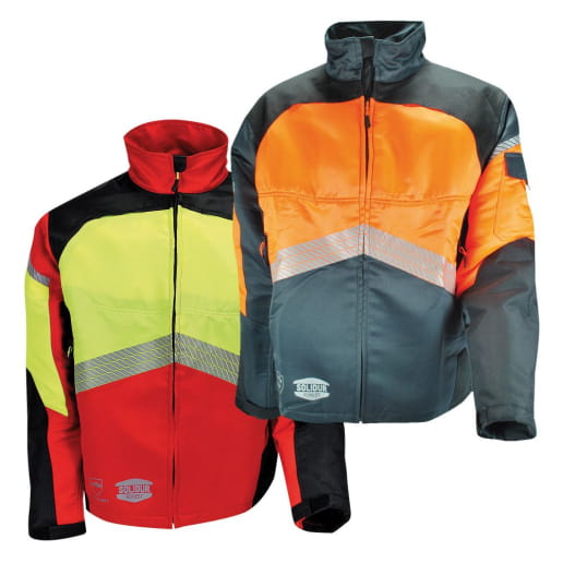 Veste anti coupure bûcheron AUTHENTIC Classe 1 SOLIDUR