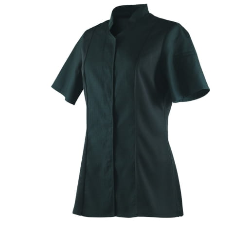 Veste de cuisine Femme en nid d'abeille manches courtes ou longues Robur ABELLA MC/ML