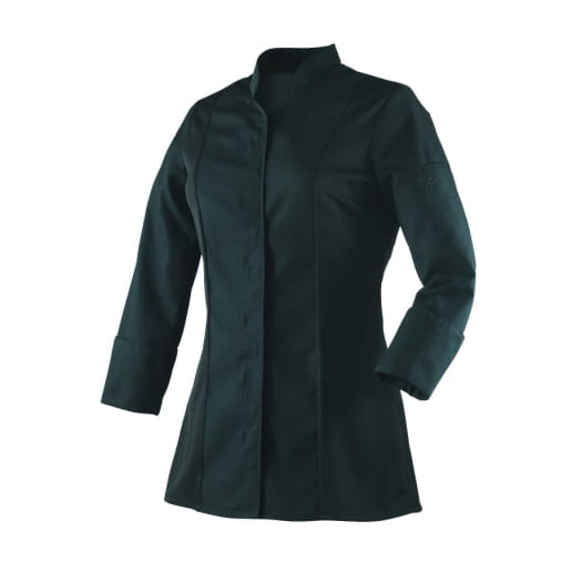 Veste de cuisine Femme en nid d'abeille manches courtes ou longues Robur ABELLA MC/ML