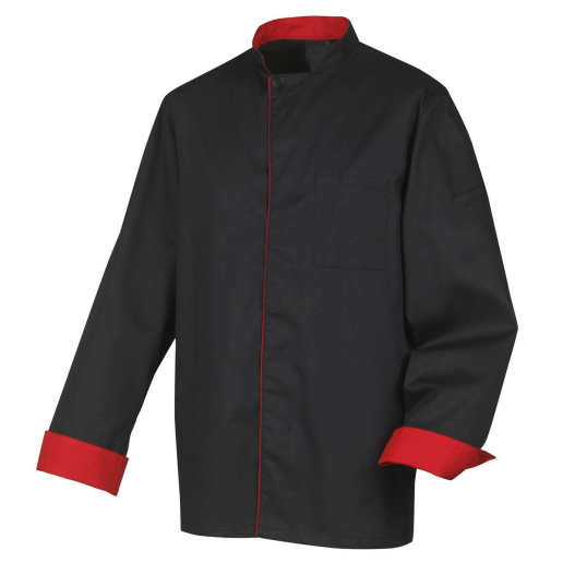 Veste de cuisine mixte bicolore manches courtes ou longues Robur BOKO MC/ML