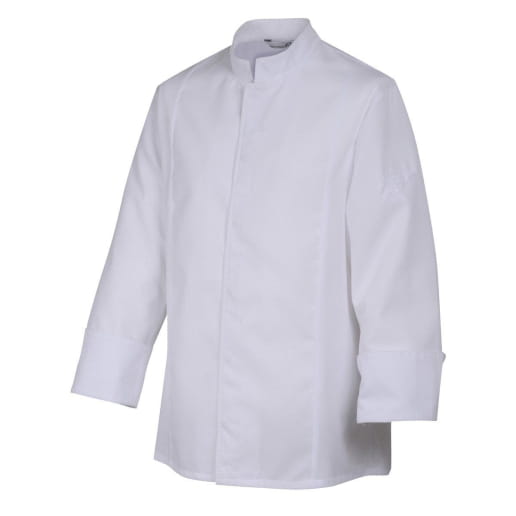 Veste de cuisine mixte en nid d'abeille manches courtes ou longues Robur SIAKA MC/ML