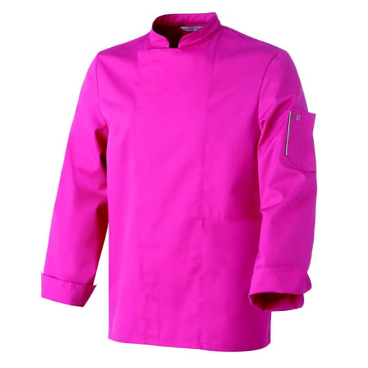 Veste de cuisine mixte manches courtes ou longues Robur NERO MC/ML